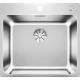 Кухонная мойка Blanco SOLIS 500-IF/A нерж.сталь с отводной арматурой InFino® 526124