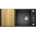 Кухонная мойка Blanco AXIA III XL 6S SILGRANIT® PuraDur® черный 525858