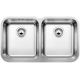 Кухонная мойка Blanco SUPRA 340/340-U нержавеющая сталь 519716