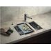 Кухонная мойка Blanco ZEROX 340-U нерж.сталь Durinox® с отводной арматурой InFino® 521556