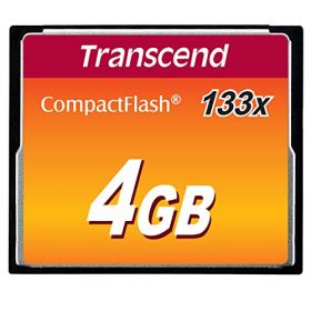 Карта памяти Transcend  4GB CF 133X