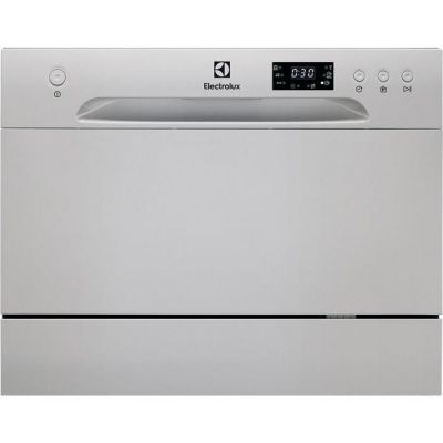 Купить  Посудомоечная машина Electrolux ESF2400OS компактная, 6 комплектов, A+, 6 программ, дисплей, серебристый в Днепре-StroyVstroy