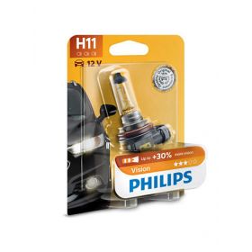 Лампа галогенная Philips H11 Vision, 3200K, 1шт/блистер