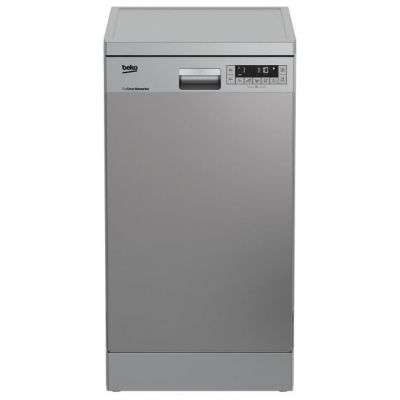 Купить  Отдельно стоящая посудомоечная машина Beko DFS26025X - 45 см./10 компл./6 прогр./А++/серый в Днепре-StroyVstroy
